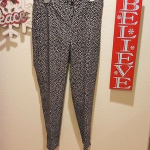 TALBOTS Pink spotted pant